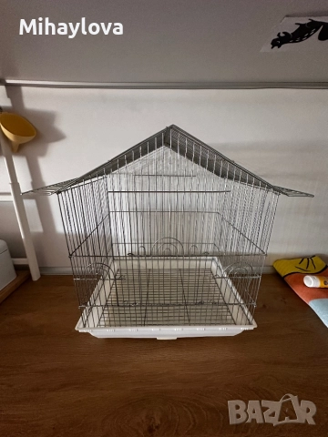 Клетка за малък папагал, снимка 1