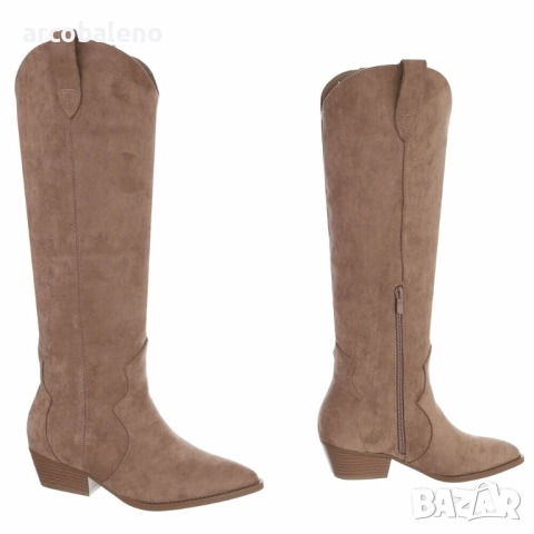 Дамски уестърн и байкерски ботуши, 3цвята , снимка 12 - Дамски ботуши - 52756213