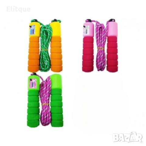 Въже за скачане с брояч, снимка 3 - Образователни игри - 52743536