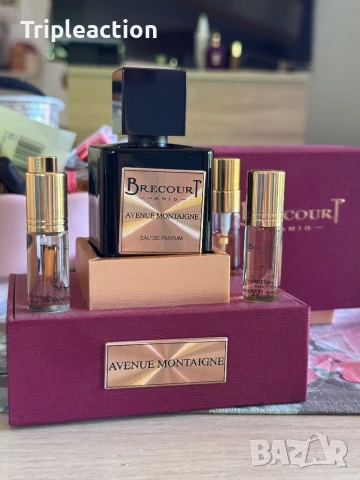 Brecourt Avenue Montaigne EDP 100мл + edp/2x7ml + edp/2x5ml, снимка 8 - Унисекс парфюми - 48316486