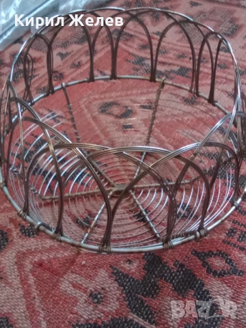 Стоманена фруктиера за плодове 54289, снимка 2 - Антикварни и старинни предмети - 53601054