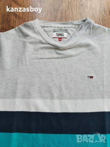 Tommy Hilfiger - страхотна мъжка тениска L, снимка 2 - Тениски - 51021280