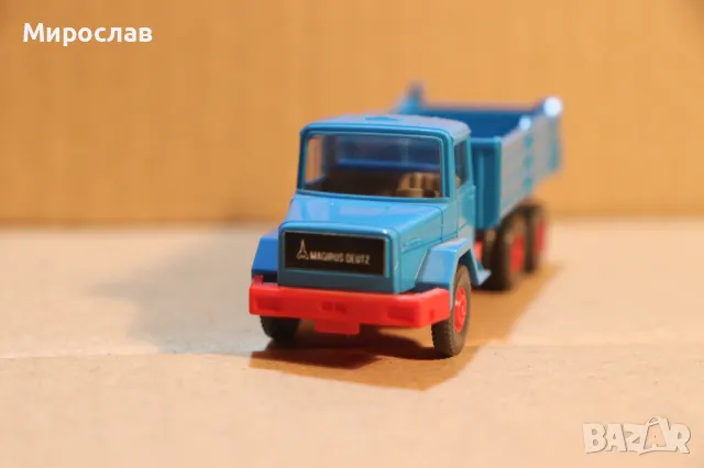 WIKING 1:87 H0 MAGIRUS САМОСВАЛ ГОНДОЛА КАМИОН TIR МОДЕЛ, снимка 3 - Колекции - 49741210