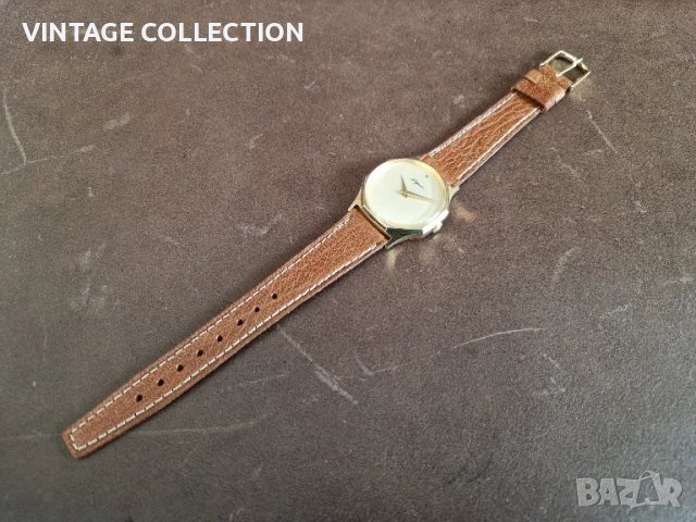 LUGANO Швейцарски Механичен Часовник Колекционерски Позлатен SWIS MADE, снимка 6 - Антикварни и старинни предмети - 49237856