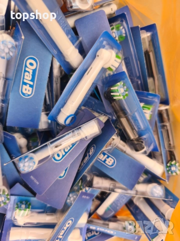 Оригинални запечатани накрайници за четка за зъби орал би, oral-b. Цена за брой, Налични 80 броя, снимка 3 - Други - 52718791
