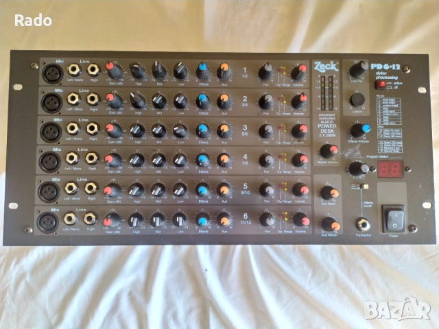 Продавам power mixer "Zeck PD 6-12"