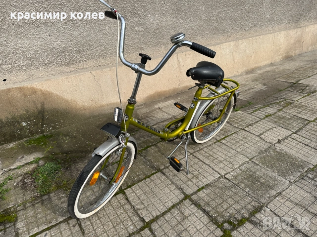 ретро сгъваем велосипед " HERCULES"/20 цола/, снимка 12 - Антикварни и старинни предмети - 53392865