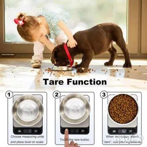 Професионална кухненска везна електронна до 5 кг за кафе храна кухня, снимка 7 - Други - 48389053