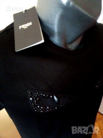 Fendi мъжка тениска нова с етикет, снимка 3 - Тениски - 35843040