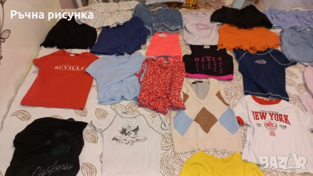 Огромен сет дрехи за момиче възраст 10-11 години -всичко за общо 50лв+ подарък яке, снимка 13 - Детски комплекти - 29659851