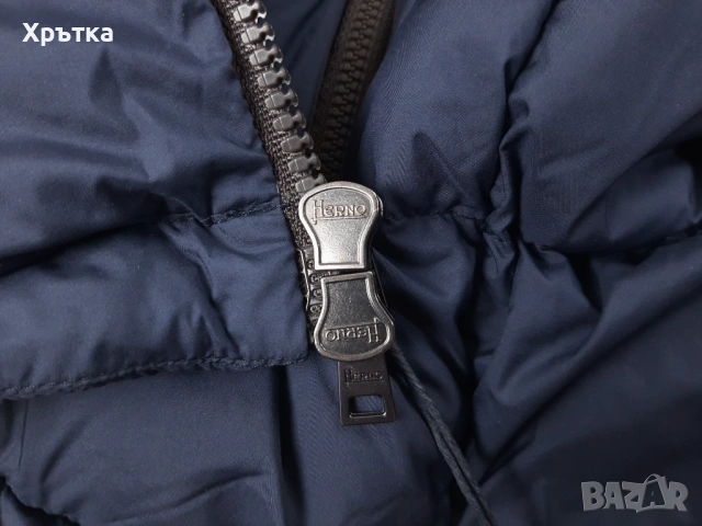 Herno Super Matt Bomber - Оригинално мъжко зимно яке размер 50 / M, снимка 12 - Якета - 53125666