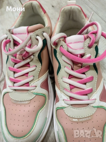 KARL LAGERFELDСникърси KL62024 Розов , снимка 2 - Други - 52917797