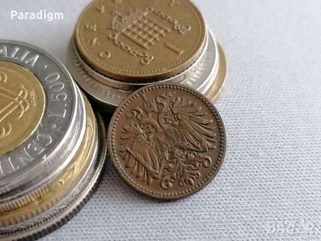 Монета - Австро-Унгария - 1 хелер | 1901г., снимка 2 - Нумизматика и бонистика - 35998442