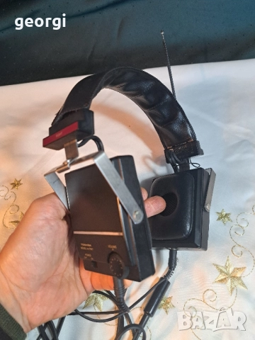 Японски стерео радио слушалки Toshiba 29/2, снимка 12 - Слушалки и портативни колонки - 52106815