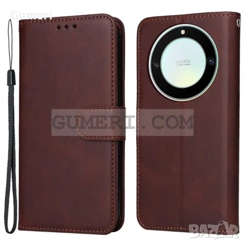 Honor Magic5 Lite Тефтер Стойка, снимка 4 - Калъфи, кейсове - 42648664