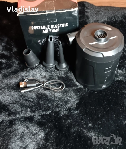 Преносима електрическа въздушна помпа 5200W, снимка 3 - Друга електроника - 52597226
