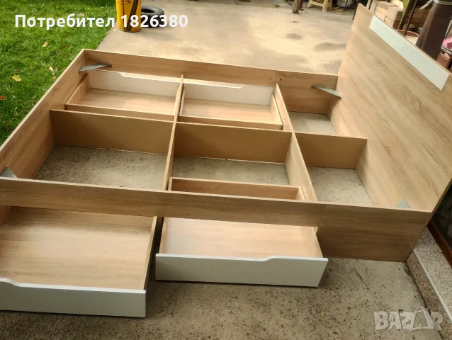 Легло с чекмеджета 160/200, снимка 4 - Спални и легла - 56300778
