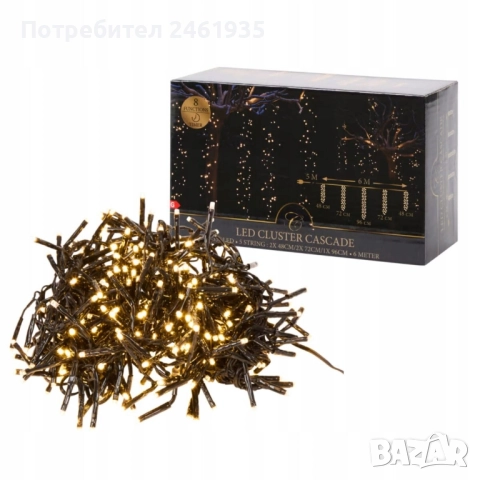 Декоративно коледно LED осветление, 336 х LED, 6м
