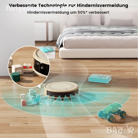 Прахосмукачка робот LeFant M310, снимка 2 - Прахосмукачки - 52086703