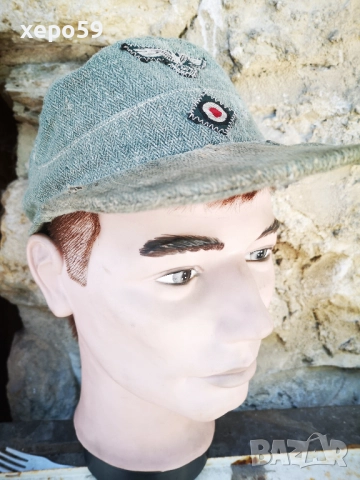 WW2-Немска шапка вермахт втора световна война, снимка 7 - Антикварни и старинни предмети - 52524266