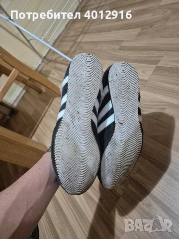Боксови обувки Adidas Box Hog 2 - 43.5, снимка 5 - Спортни обувки - 52816617
