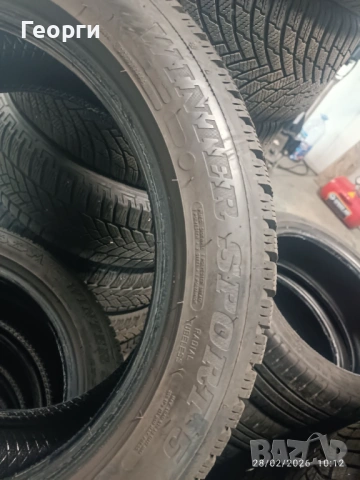 4бр.зимни гуми 225/50/17 Dunlop, снимка 4 - Гуми и джанти - 53666152