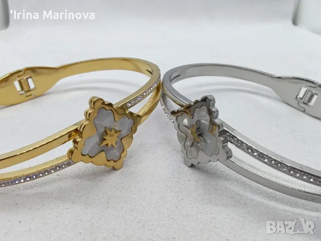 Гривна от стомана, снимка 4 - Гривни - 49542010