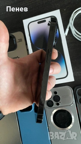 IPhone 14 Pro с кутия , 9 кейса и още, снимка 3 - Apple iPhone - 53827147