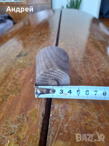 Стара дървена запушалка,тапа #2, снимка 5 - Други ценни предмети - 44717972