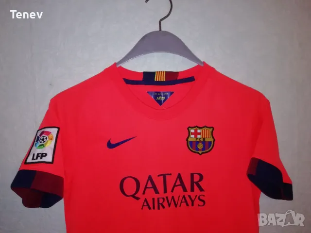 Barcelona Nike оригинална нова детска тениска фланелка 12-13г 147-158см Барселона , снимка 5 - Детски тениски и потници - 48682068