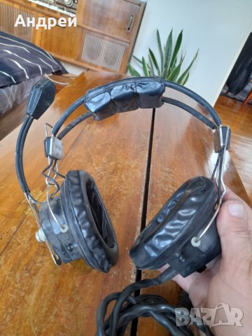 Стари слушалки ГСШ-А-18, снимка 2 - Други ценни предмети - 44149355