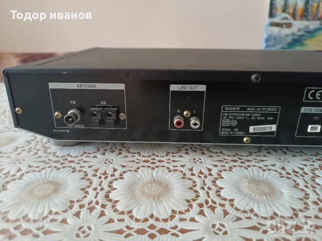 Sony-st-se500, снимка 7 - Ресийвъри, усилватели, смесителни пултове - 47910049