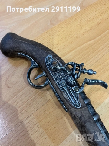 Реплика на кремъклия, снимка 2 - Антикварни и старинни предмети - 53814749