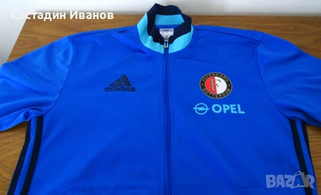 Feyenoord Amsterdam Adidas футболно горнище анцуг , снимка 2 - Спортни дрехи, екипи - 53846306