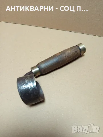 Стар Ръчно Кован Инструмент За Дълбане., снимка 2 - Антикварни и старинни предмети - 50212285