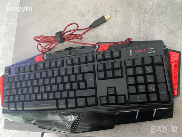 Клавиатура Red Dragon , снимка 3 - Клавиатури и мишки - 41145324