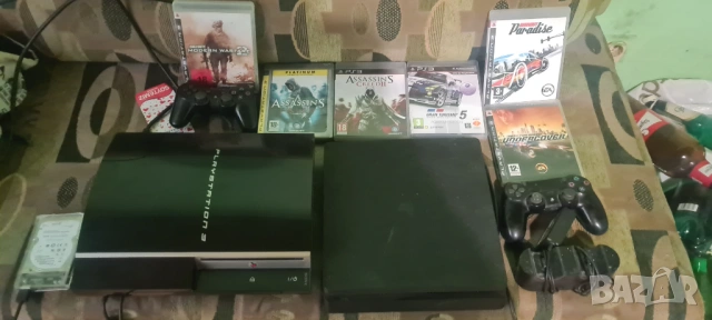 Ps3 Fat ps4 slim i VR, снимка 6 - PlayStation конзоли - 53121677