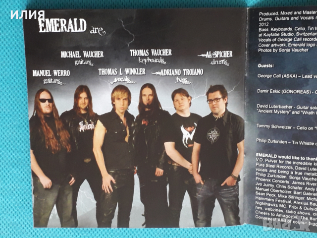 Emerald-2012-Unleashed(Heavy metal) Switzerland, снимка 8 - CD дискове - 44729617