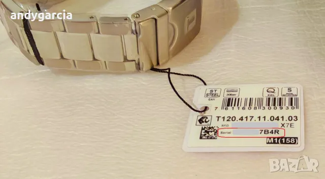  TISSOT SEASTAR 1000 CHRONOGRAPH T120.417.11.041.03 ЧИСТО НОВ часовник с хронограф, снимка 15 - Мъжки - 49782326