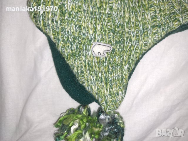 Eisbär -мерино зимни шапки Merino Wool Eisbar, снимка 3 - Шапки - 44269213