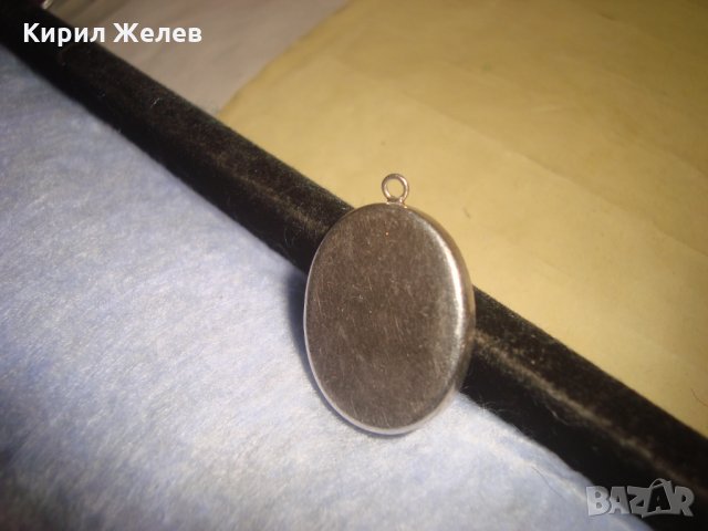 СРЕБЪРНО или ПОСРЕБРЕНО КРИСТАЛНО АРТ УКРАШЕНИЕ МЕДАЛЬОН 25861, снимка 5 - Колиета, медальони, синджири - 35897731