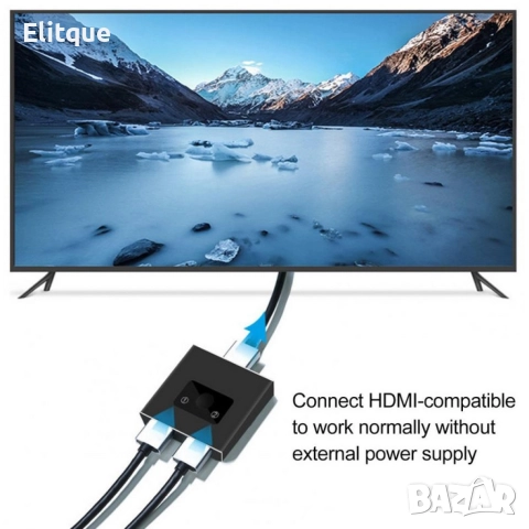 Двупосочен HDMI суич, снимка 6 - Други - 52870072