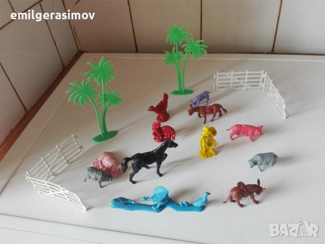 Пластмасови домашни и диви животни и лот динозаври., снимка 6 - Колекции - 35899747