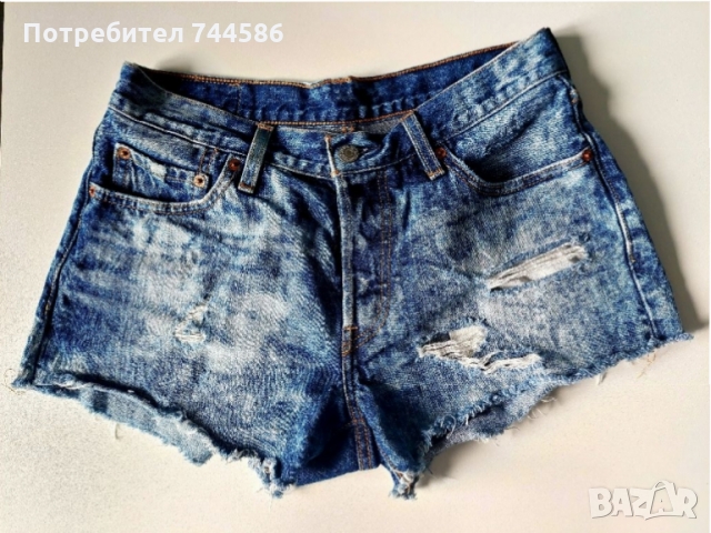 Къси ранталони Levis и подарък потник, снимка 1