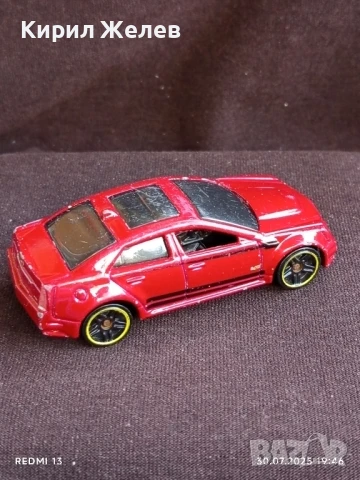 Метална количка CADILLAC CTS-V много красива за КОЛЕКЦИЯ 41731, снимка 3 - Колекции - 51196206