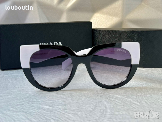 -45% разпродажба PR дамски слънчеви очила котка черно и бяло, снимка 7 - Слънчеви и диоптрични очила - 44590328