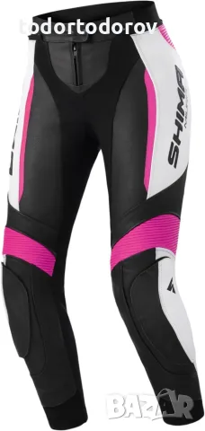 Дамски кожен мото екип SHIMA MIURA2.0 RS PNK/FLO,размер 38-M,2части 749 €, снимка 8 - Аксесоари и консумативи - 55872805