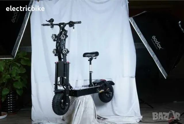 Офроуд електрическа тротинетка Quickwheel Viper 10000W,72V/40Аh, снимка 2 - Велосипеди - 47672115