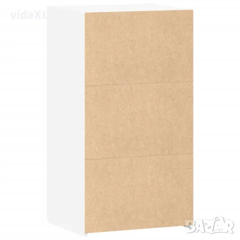 vidaXL Бюфет, бял, 50x42,5x93 см, инженерно дърво, снимка 6 - Бюфети - 56148161