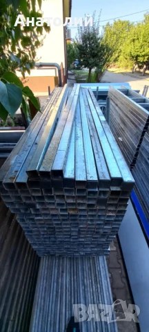 Поцинковани профили 50х50.